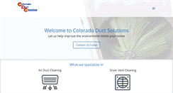 Desktop Screenshot of coloradoductsolutions.com